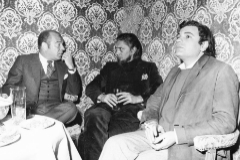 Jaime Gil de Biedma, Carlos Barral y Juan Mars, a finales de los aos 60.