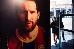 Imagen de Leo Messi en el Camp Nou.