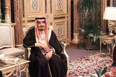 El rey Fahd, en el ao 2001