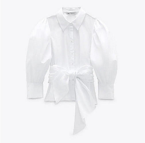 La blusa blanca salvará tus looks esta temporada está Zara cuesta menos de 16 euros | Moda