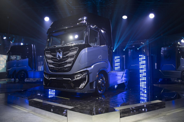 El Nikola Tre es un camión electrico que será producido por Iveco en 2021