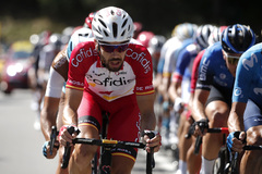 Herrada, durante la 18 etapa del Tour, con final en La Roche-sur-Foron.