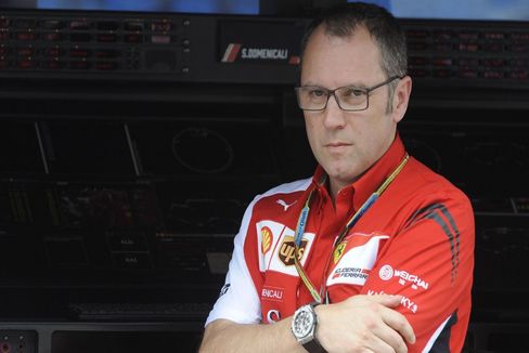 Domenicali, durante su etapa como jefe de Ferrari.