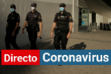 Control de la Polica Nacional en Madrid por las restricciones impuestas para frenar el coronavirus.