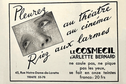 Las 'Lgrimas' de Man Ray, de publicidad de maquillaje a icono surrealista