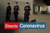 Control de la Polica Nacional en Madrid por las restricciones impuestas para frenar el coronavirus.