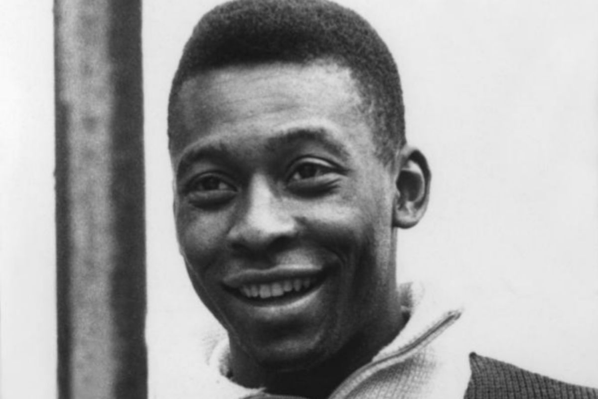 Un joven Pelé, en una imagen de mediados de los 60.