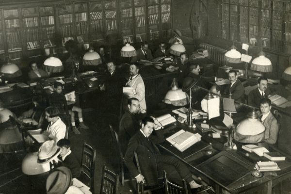 La biblioteca del Ateneo en los aos 30