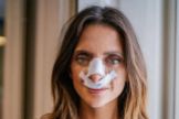 La impactante foto de Macarena Gmez tras agrandarse la nariz