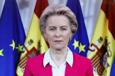 La presidenta de la Comisin Europea, Ursula von der Leyen