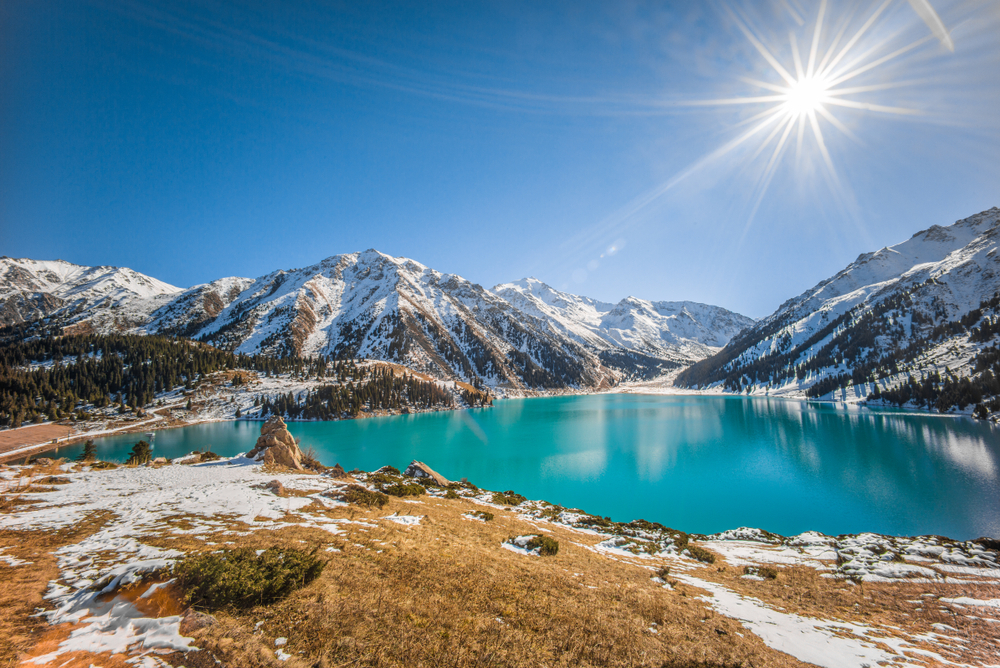 El Lago Big Almaty, uno de los tesoros de Kazajistn.