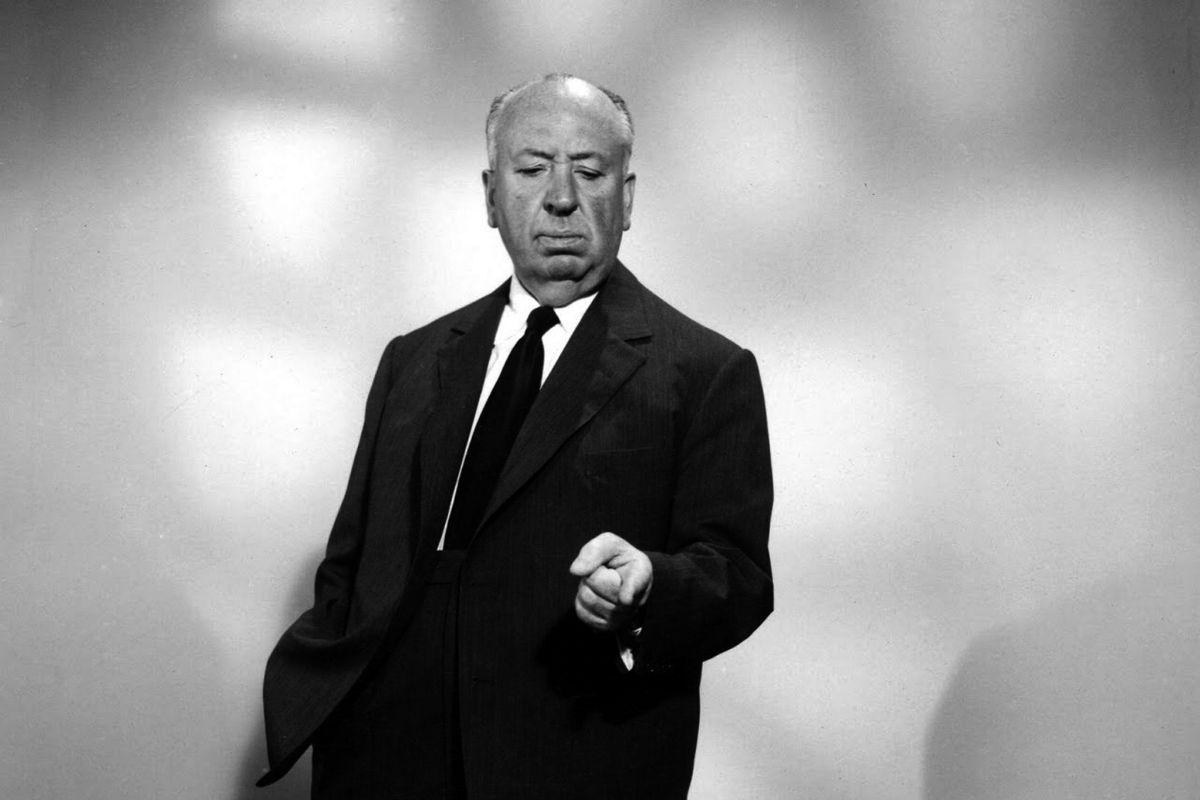 El director Alfred Hitchcock.
