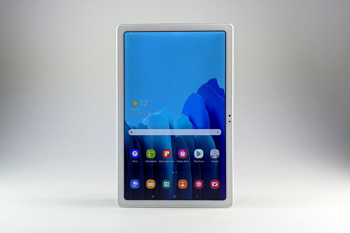 Primitivo En detalle por otra parte, Galaxy Tab A7: una tableta competente y barata a la que sólo le fallan los  marcos | Gadgets