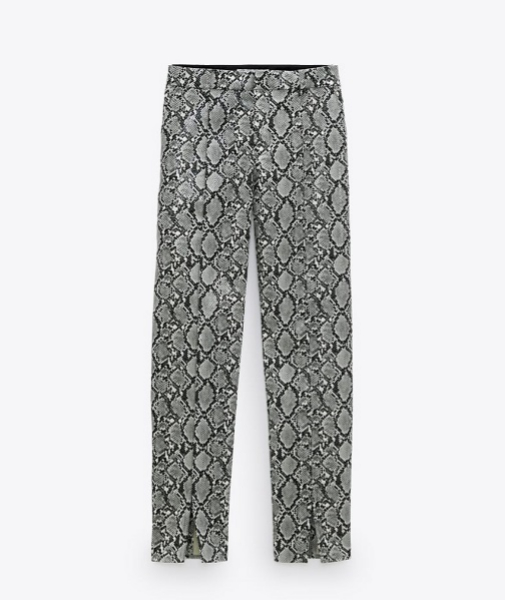 Diariamente Moral analizar Este pantalón de efecto piel de Zara hace tipazo y cuesta menos de 18 euros  | Moda