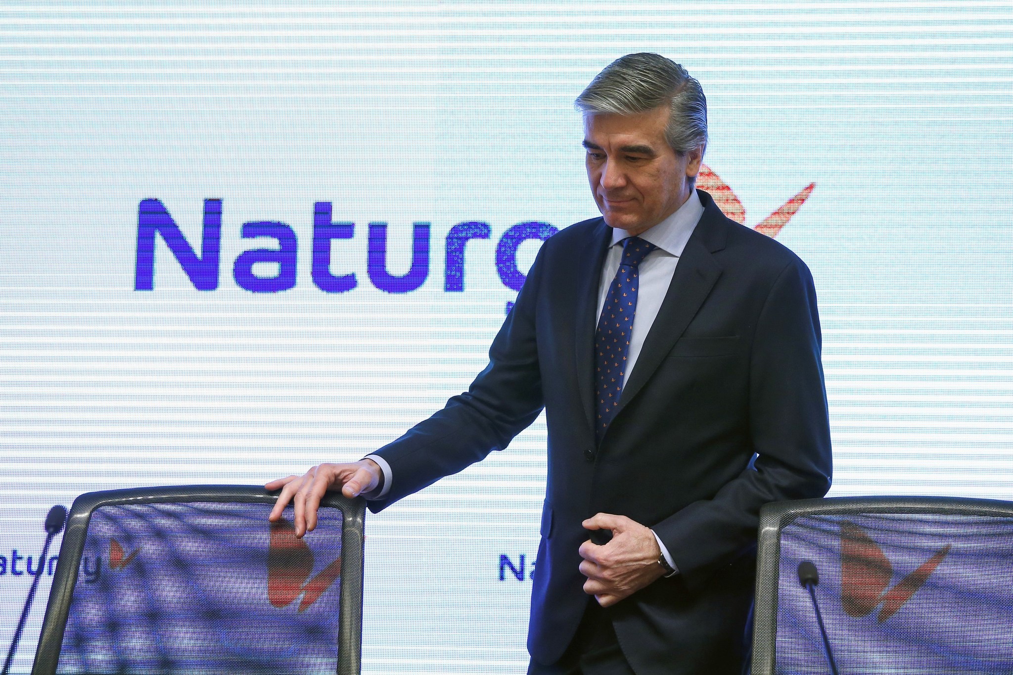 Francisco Reynés, durante la presentación de los resultados de Naturgy correspondientes al ejercicio de 2018