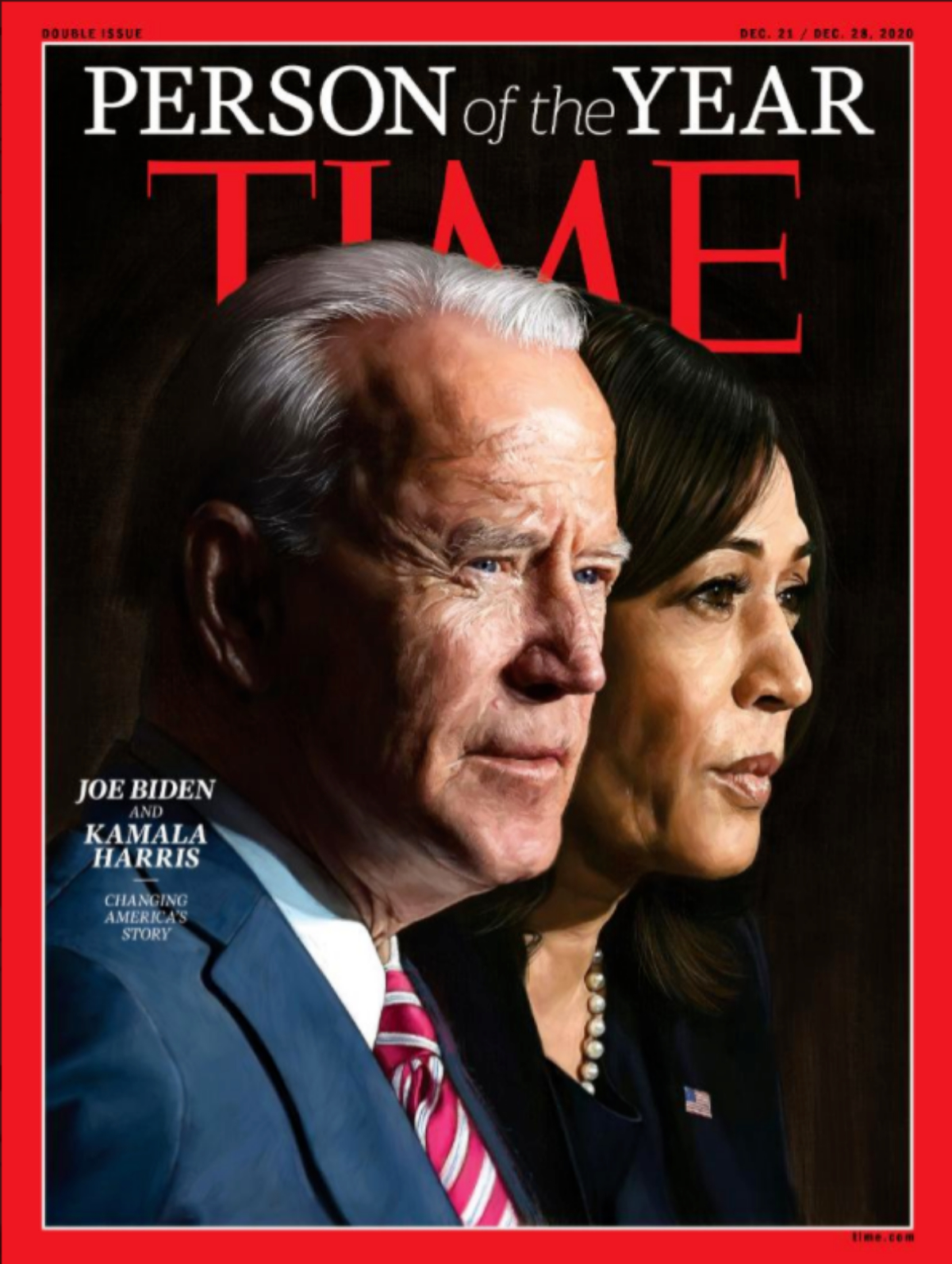 Joe Biden y Kamala Harris, Personas del Año para la revista Time