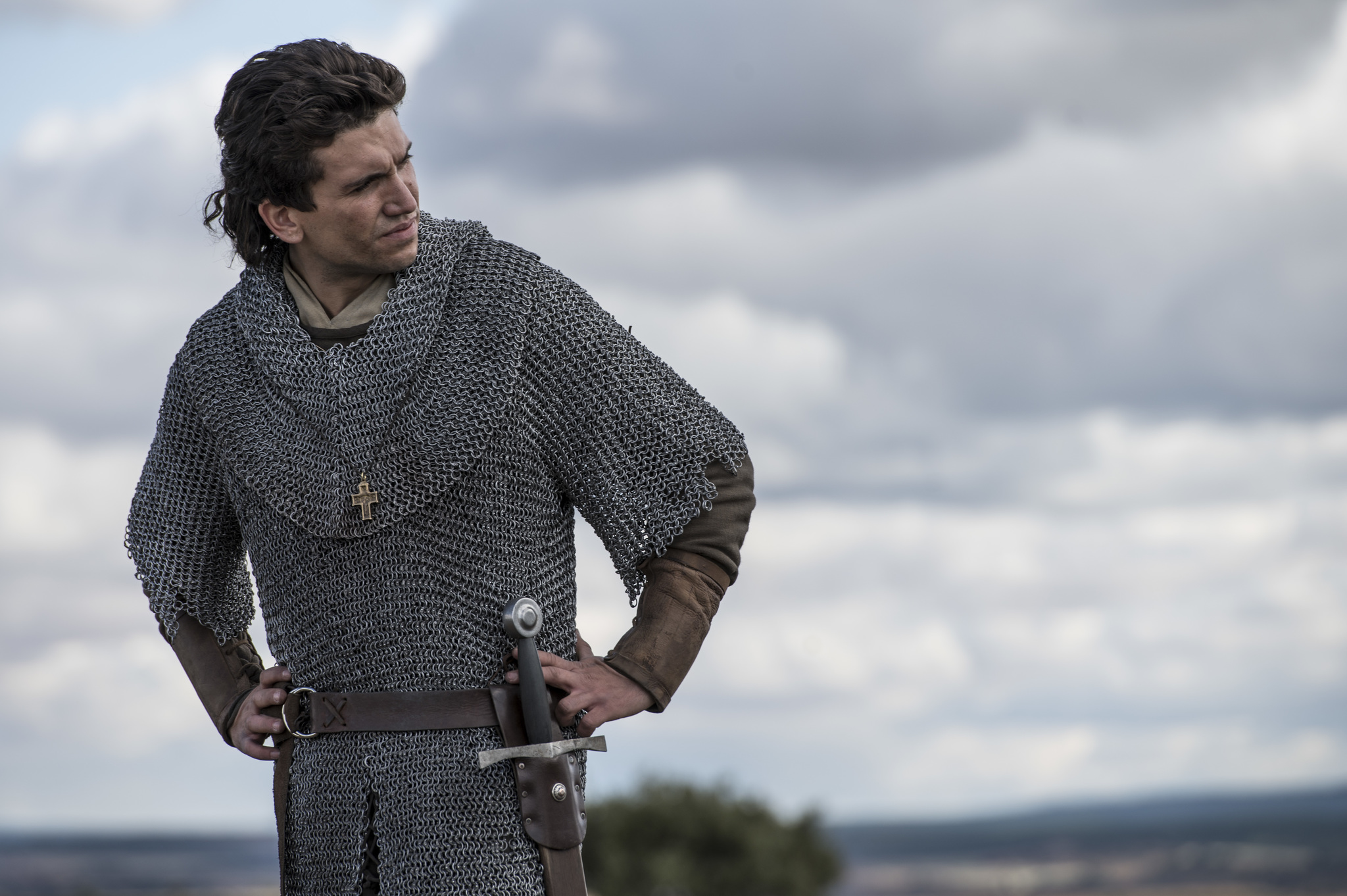 Jaime Lorente, en el papel de El Cid en la serie de Amazon Prime Video.