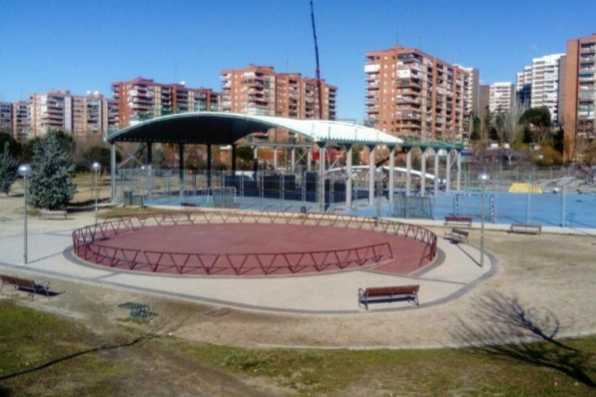 El Parque Rodrguez Sahagun, en Valdeacederas.