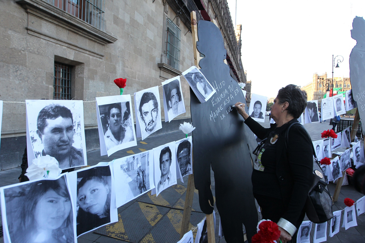 Fotografas de personas desaparecidas en Ciudad de Mxico.