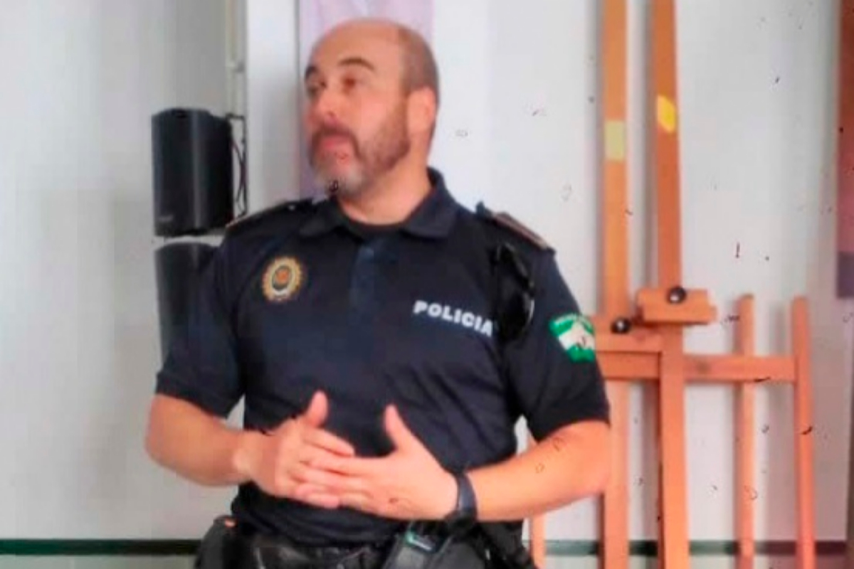 Antonio Cobos, jefe de la Polica Local del municipio granadino de llora.