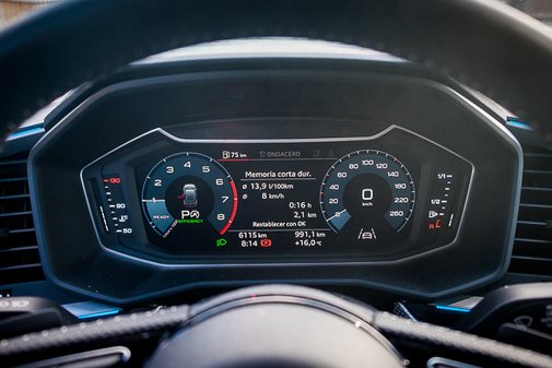 Le Edition One contaba con el Audi virtual cockpit de serie.