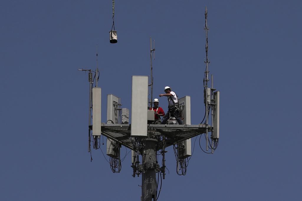Torre de telecomunicaciones mviles.