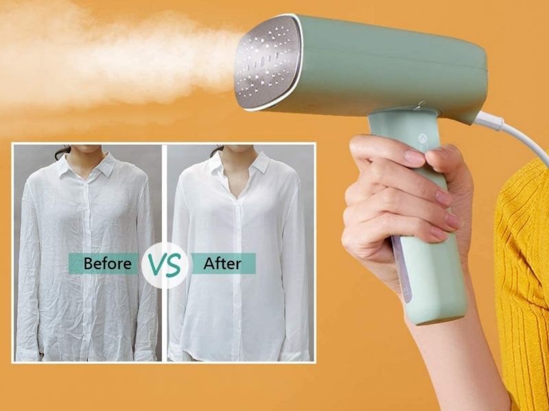 Esta plancha de vapor vertical de Rowenta es la mejor para las arrugas de  las camisas y vestidos