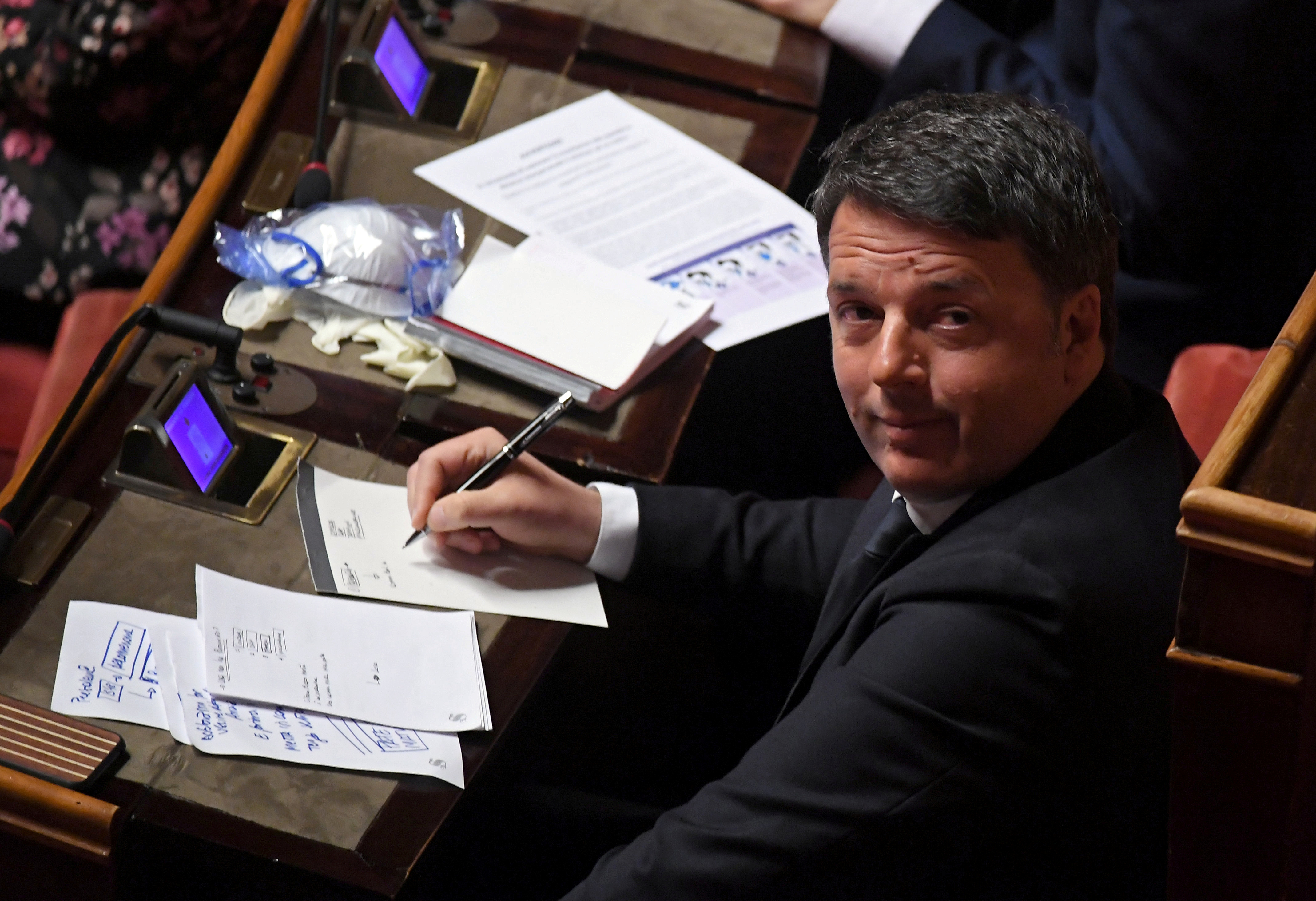 El ex 'premier' italiano Matteo Renzi.