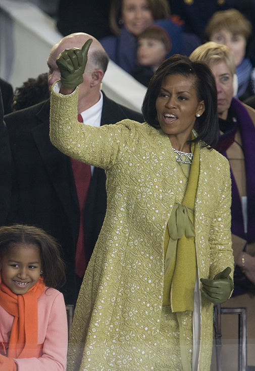 Michelle Obama en 2009.