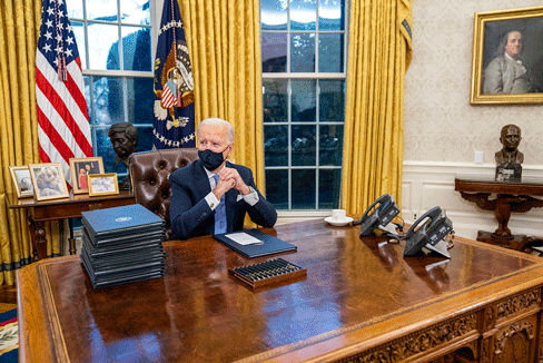 Por qu ha cambiado Joe Biden el Despacho Oval?