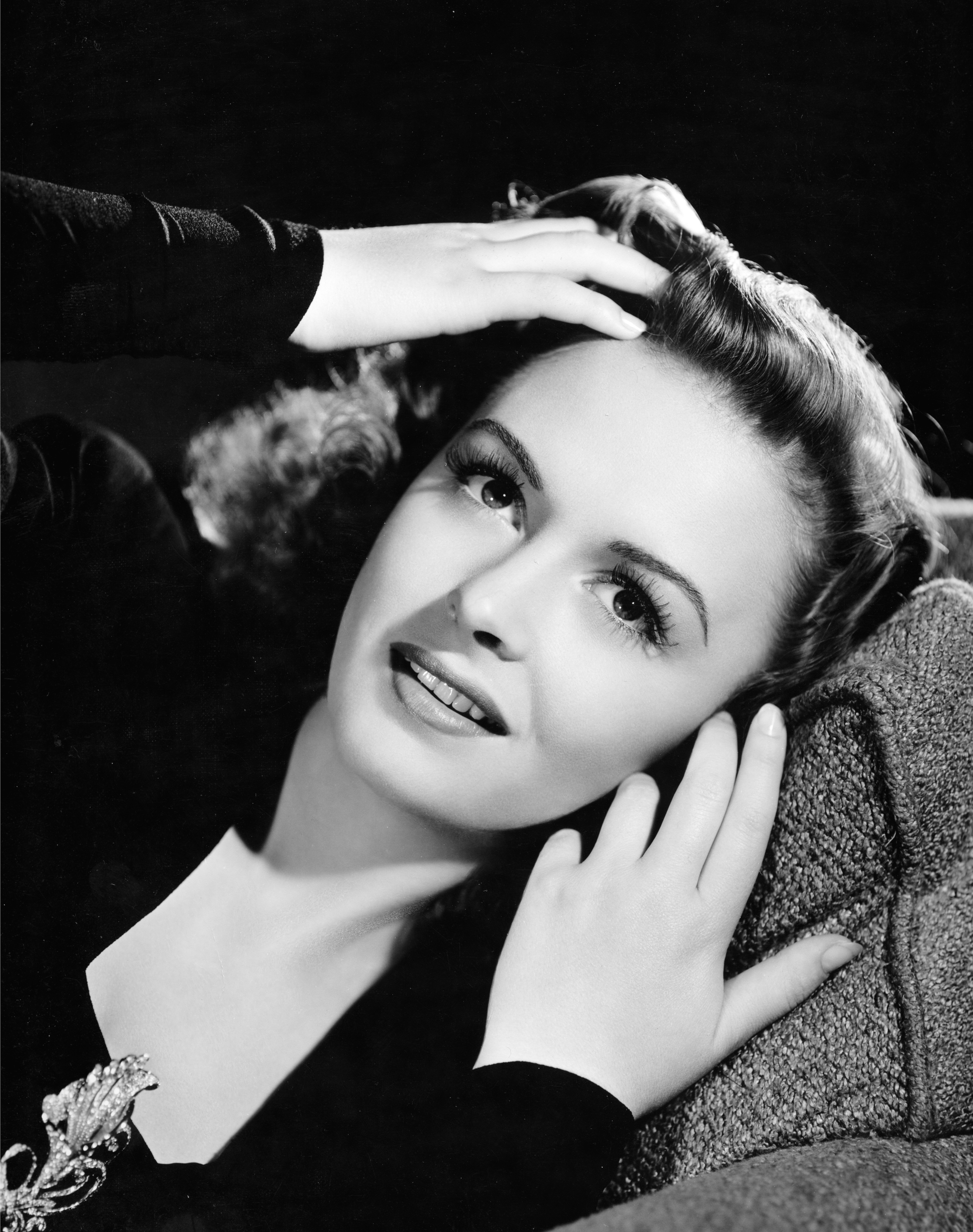 La actriz Donna Reed, en una imagen de 1942.