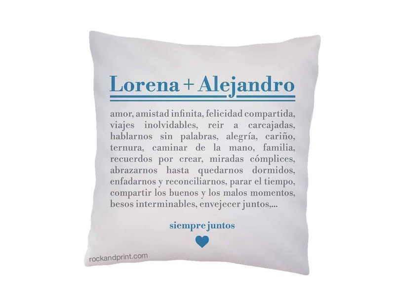 Regalos del 4. aniversario para hombres Bandeja de lino personalizada Regalo  de aniversario de lino para él o ella Bandeja con tus palabras en LINO -   España