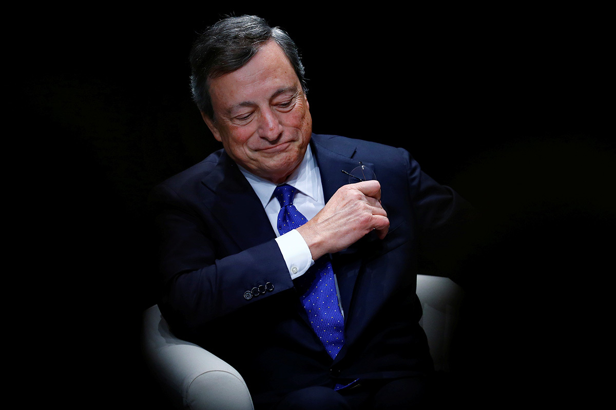 El ex presidente del Banco Central Europeo, Mario Draghi.