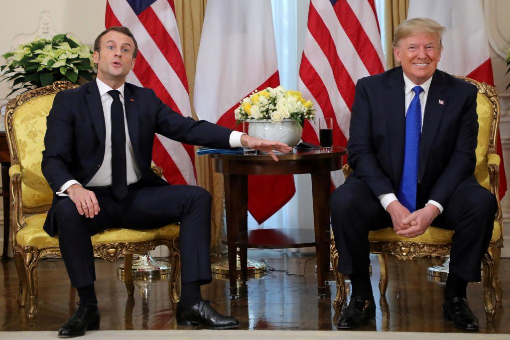 Emmanuel Macron y Donald Trump, en una imagen de archivo.