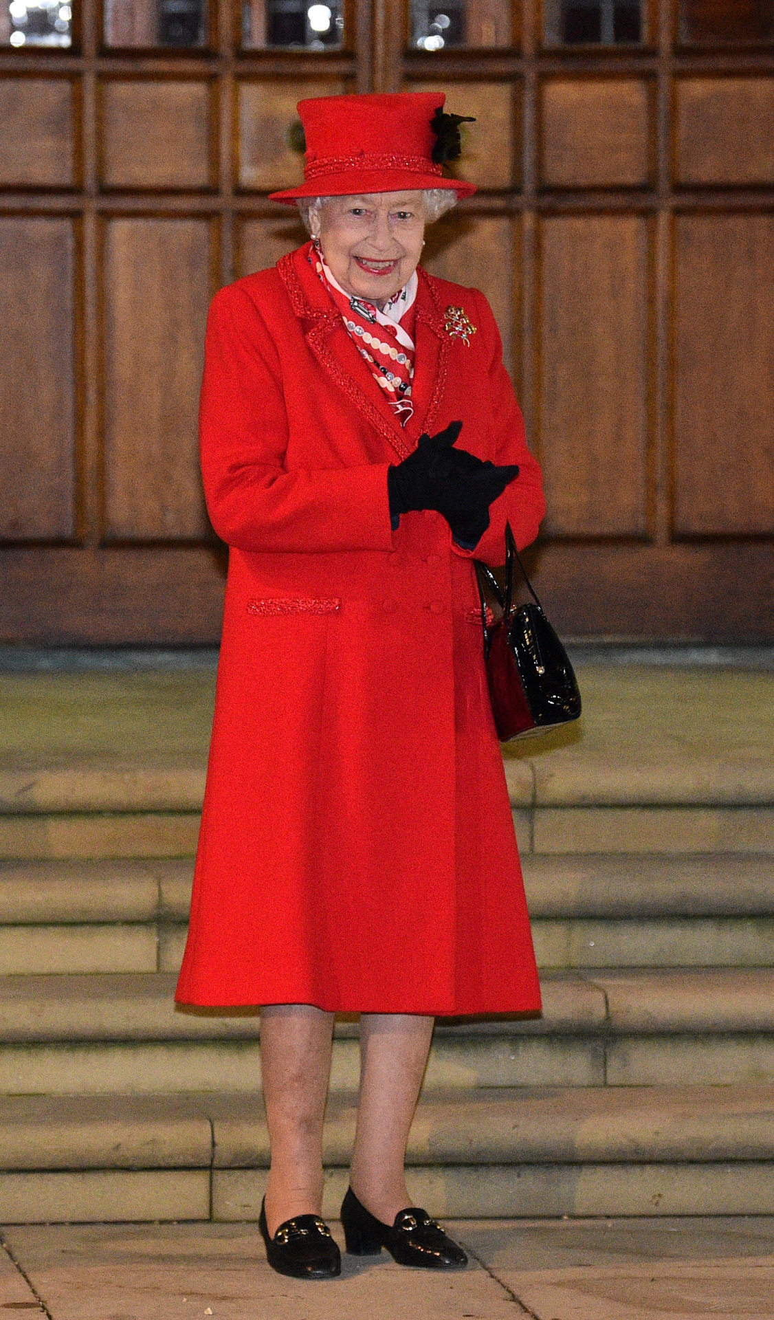La reina Isabel II, en una imagen de estas navidades.
