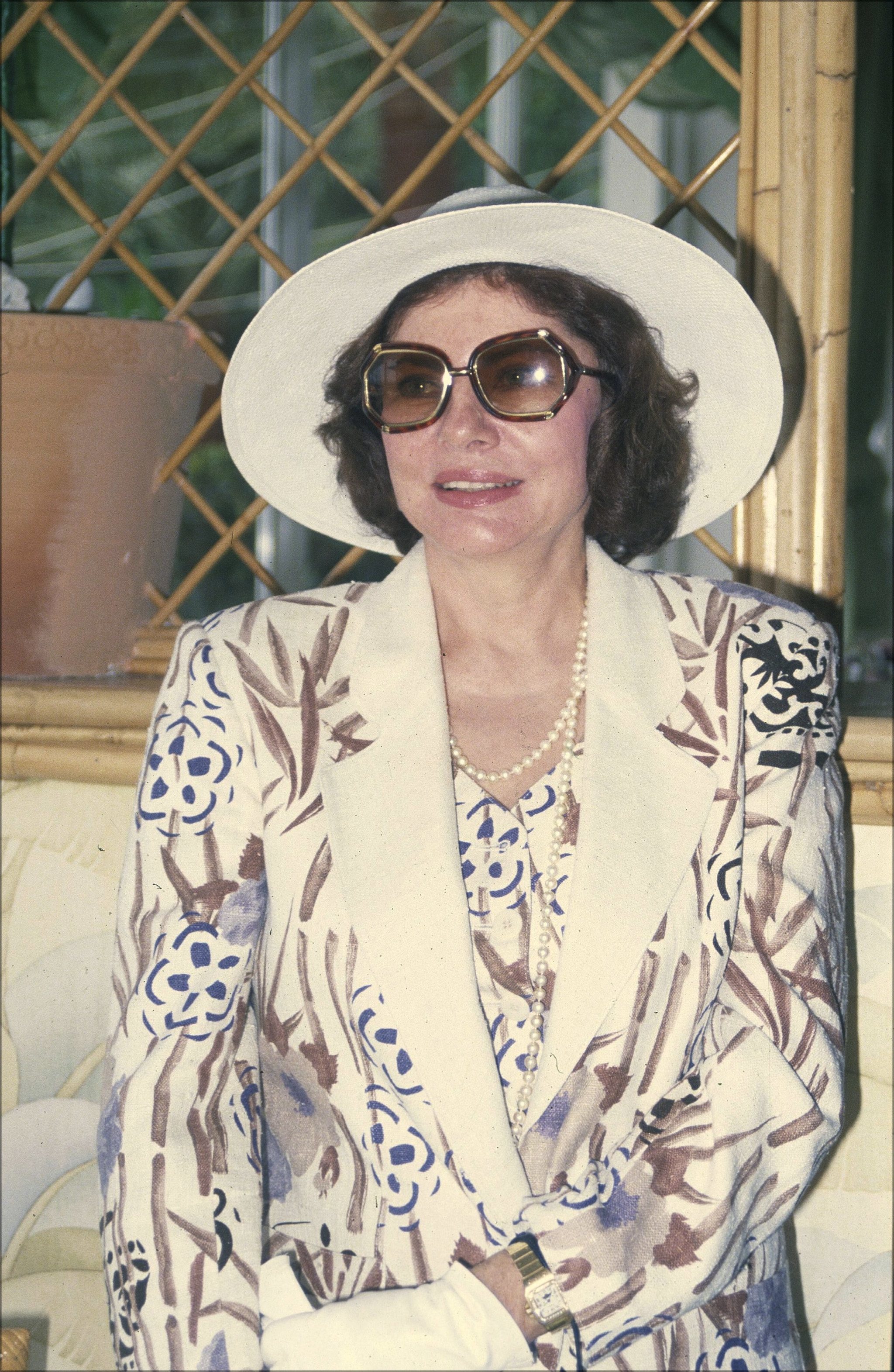 La princesa Soraya, en Marbella, en los a�os 80.