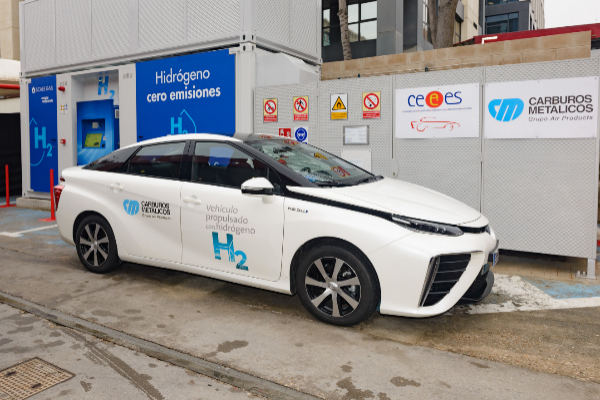 Hidrogenera (privada) inaugurada por Toyota este ao en Madrid