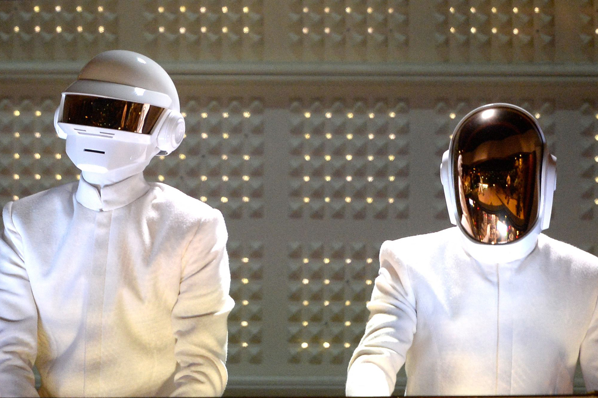 Daft Punk, en la ceremonia de los Grammys de 2013.