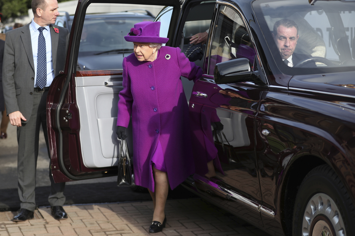 La reina Isabel II en 2019.
