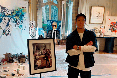El nio vietnamita que resucita el ms bello taller de Picasso, su bisabuelo