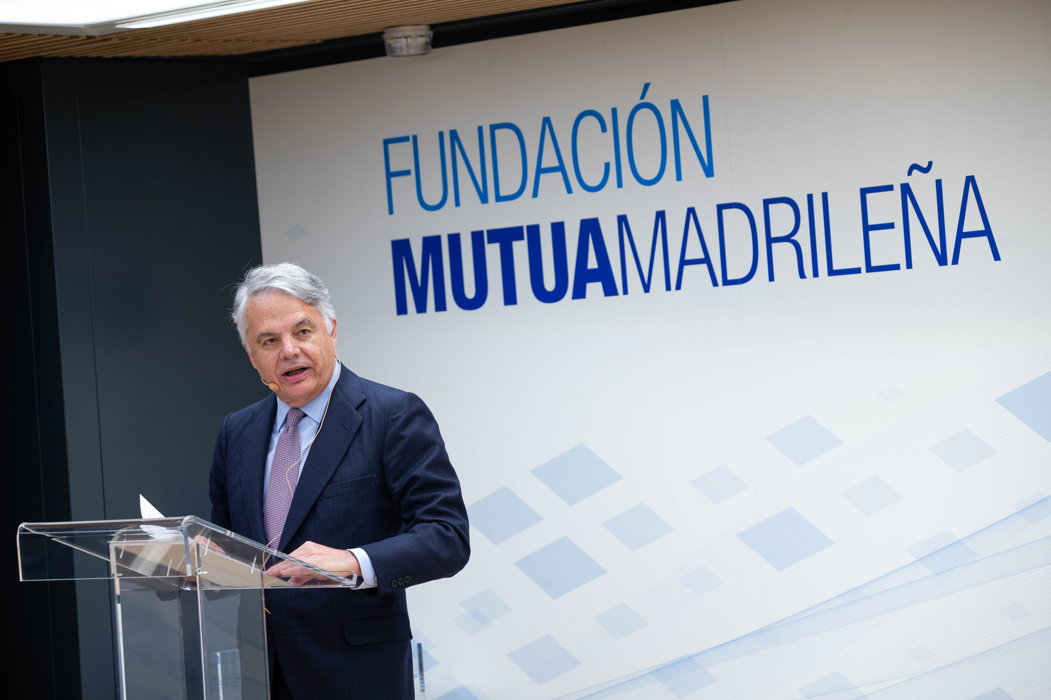 Ignacio Garralda, presidente del Grupo Mutua y su fundacin.