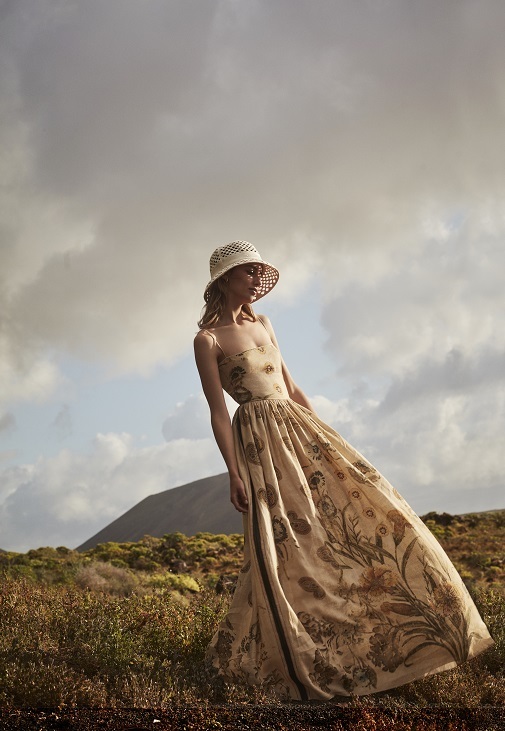 Amaia Aberasturi con total look de Dior