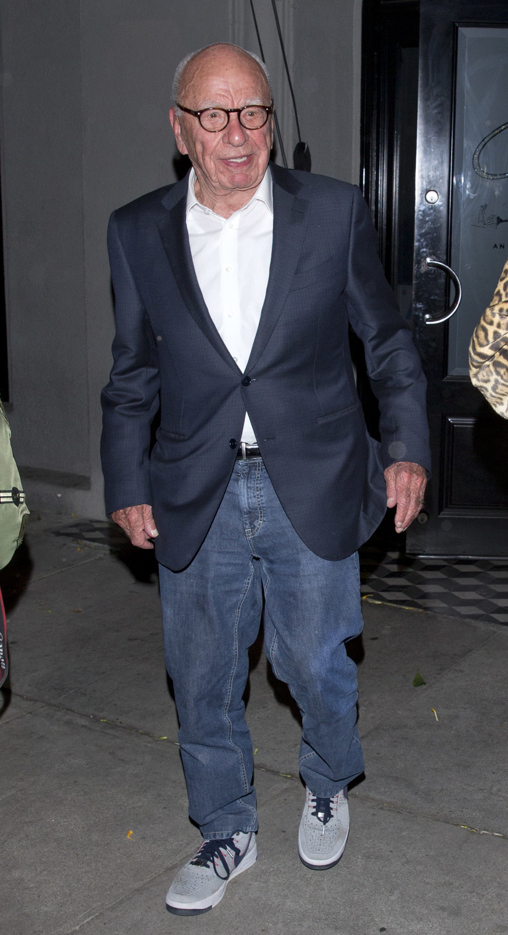 El Tycoon Rupert Murdoch, am Joer 2018.