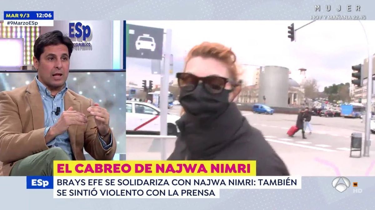 Fran Rivera defiende a Najwa Nimri en Espejo Pblico