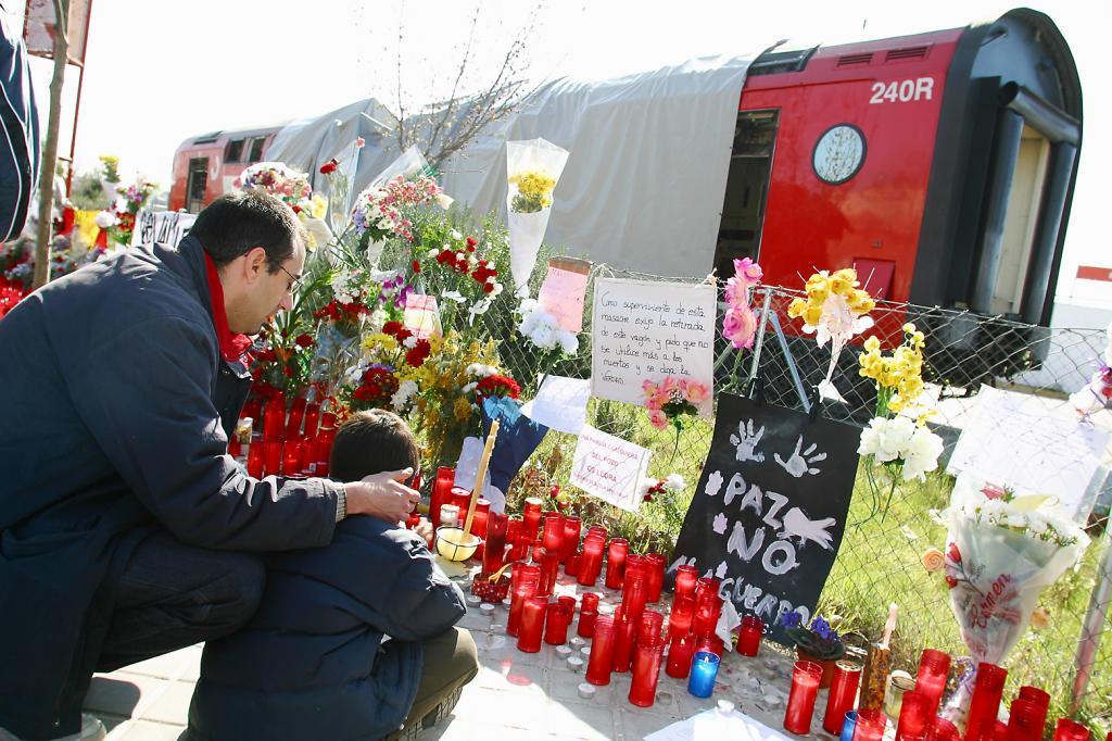 Homanaje a las víctimas del 11-M en el Pozo, Madrid.