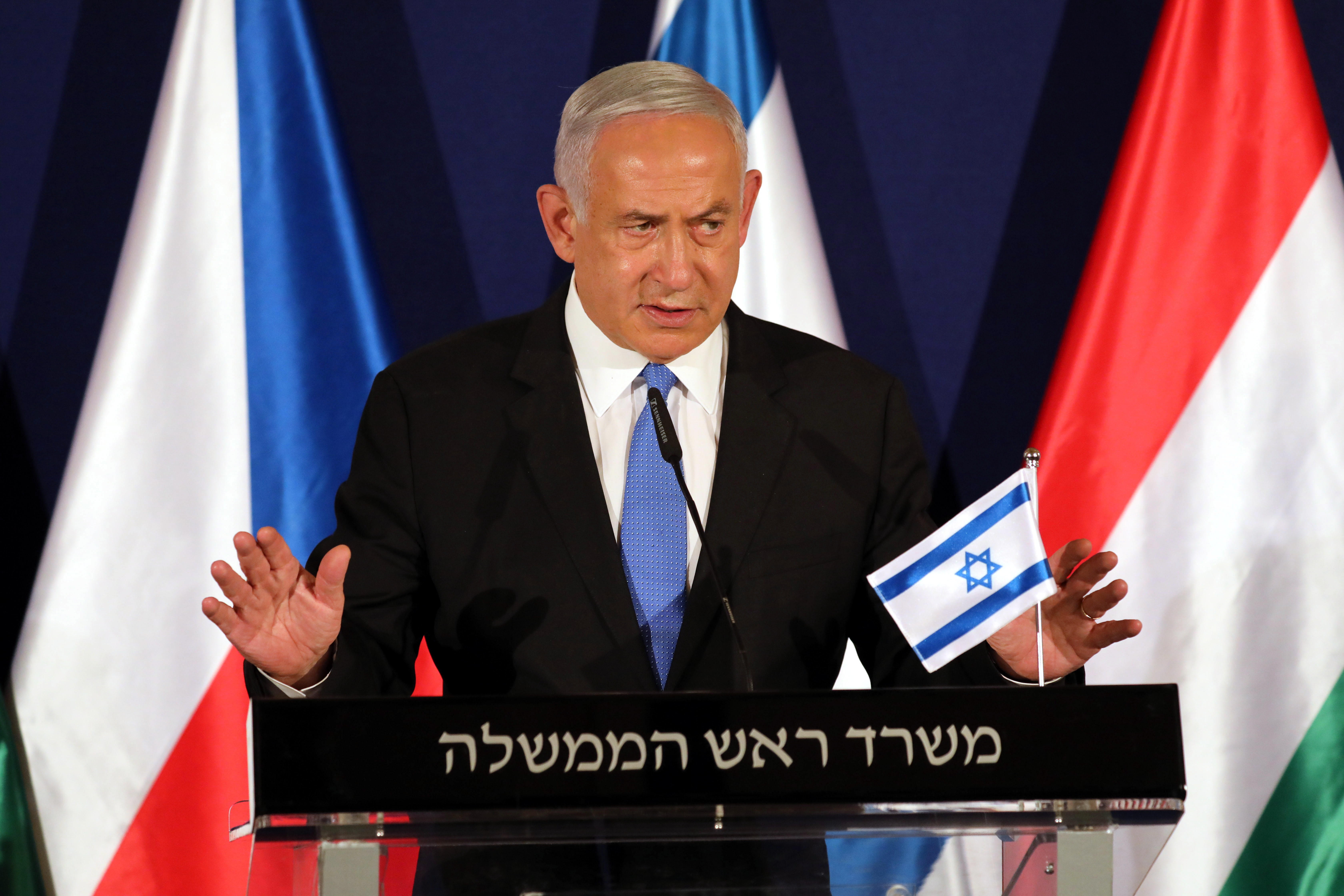 El 'premier' israel, Benjamin Netanyahu.