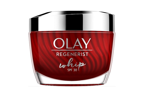 Cremas antiedad antioxidantes que hidratan mucho: Regenerist Whip SPF30 DE Olay.