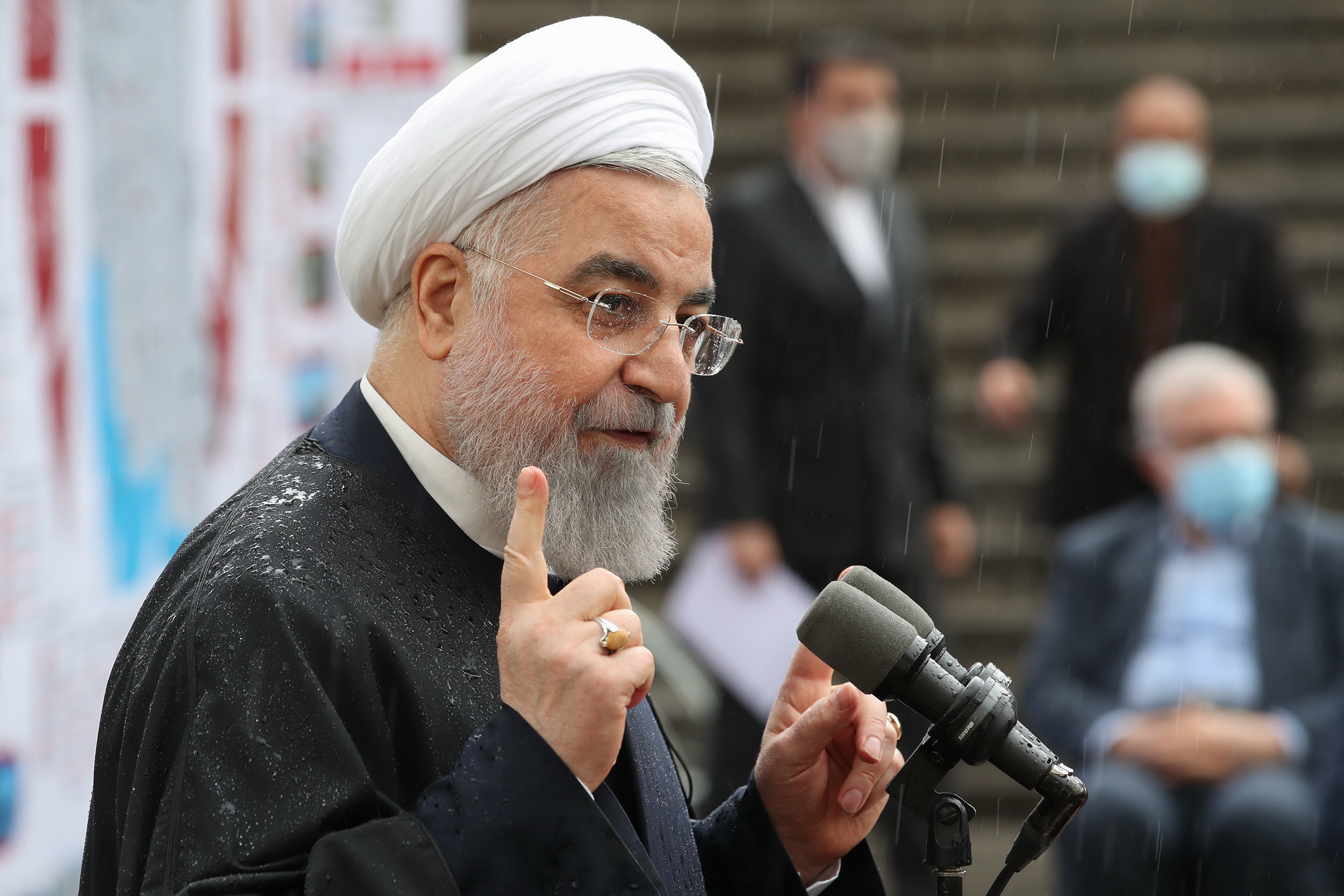 El presidente iran, Hasan Rohani.