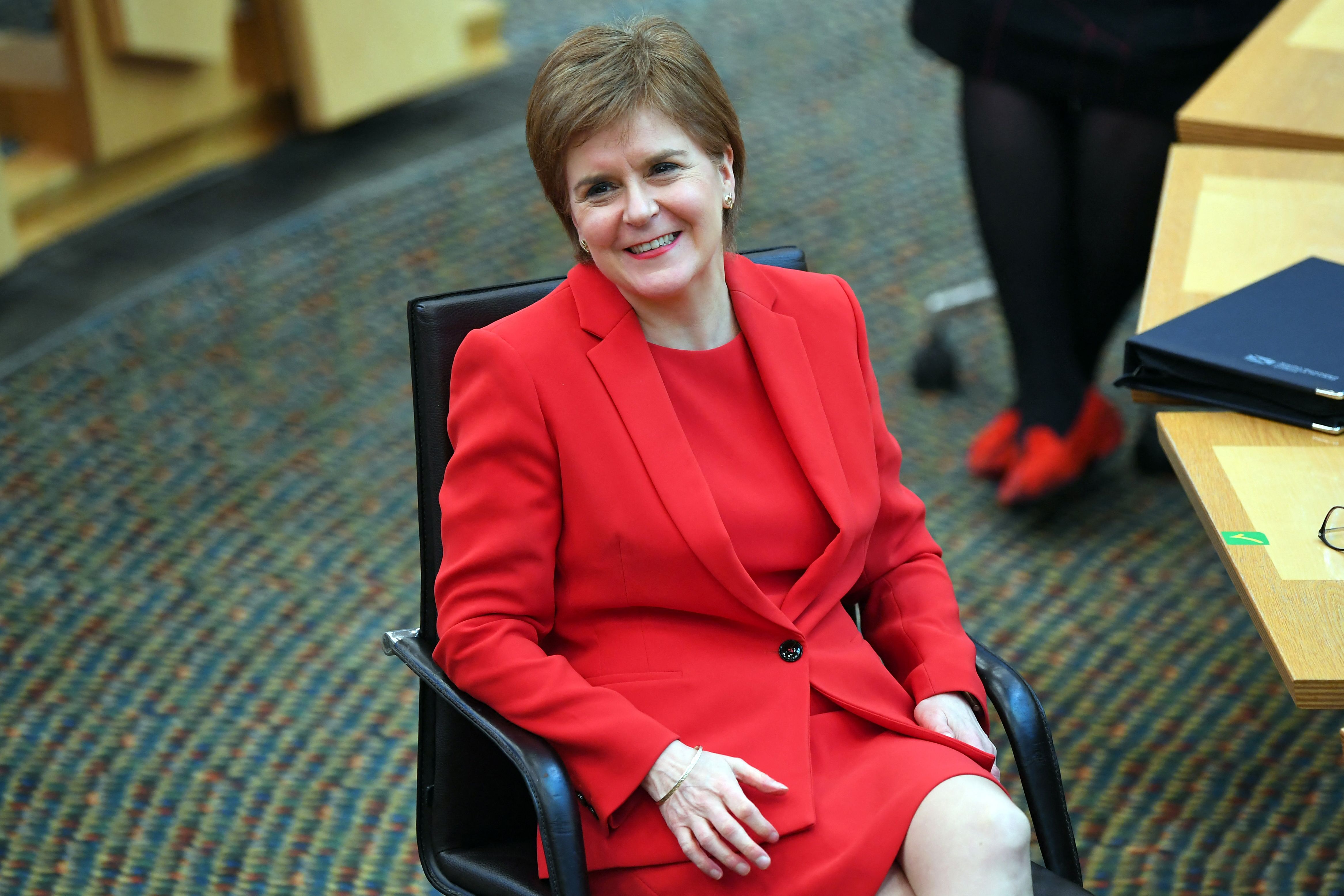 La ministra principal de Escocia, Nicola Sturgeon.