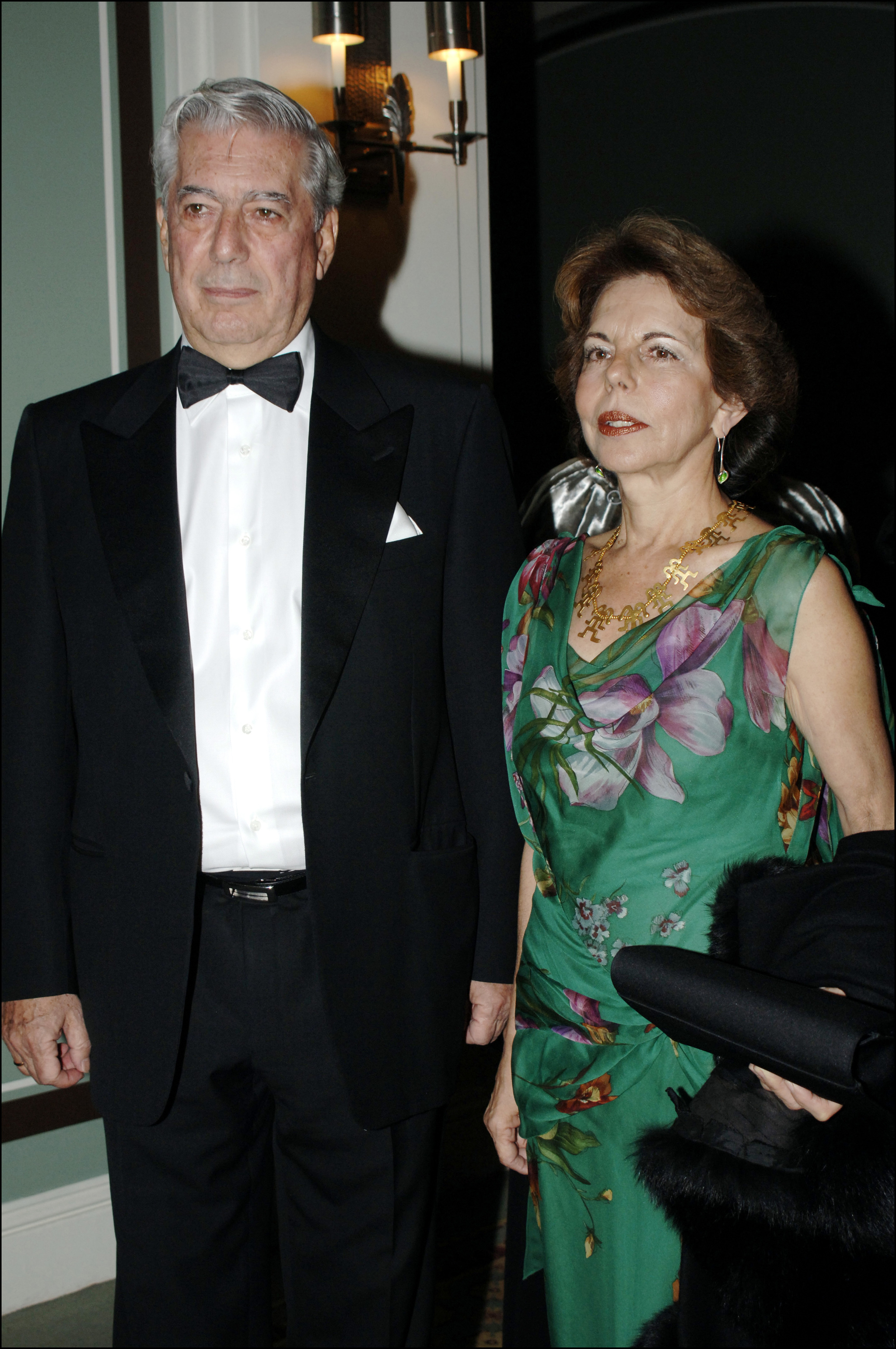 El escritor y su ex mujer, Patricia Llosa.
